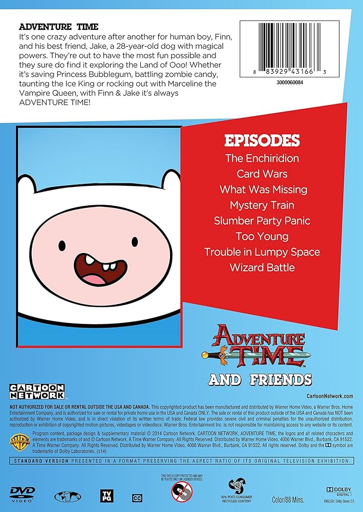 その他 Adventure Time &amp; Friends [DVD] qqffhab Adventure Time and Friends (DVD, 2015) - READ NOTE BELOW